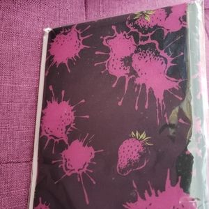 Goth strawberry splatter leggings/ tights
